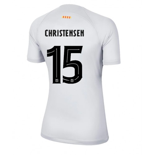 Dres Barcelona Andreas Christensen #15 Rezervni za Žensko 2022-23 Kratak Rukav